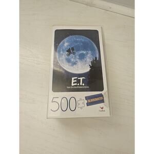 Blockbuster E.T. The Extra-Terrestrial Movie Poster‎ 500 Piece Jigsaw Puzzle